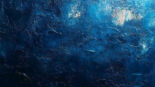 深邃蓝色纹理抽象背景图