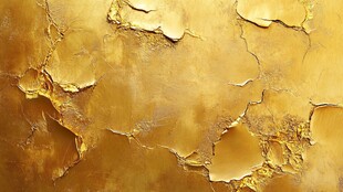 金色斑驳裂纹墙面纹理