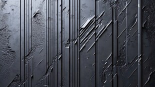 黑色金属质感条纹纹理背景