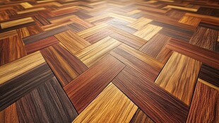 精致人字拼木地板纹理