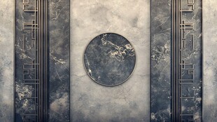 中式大理石墙面装饰艺术