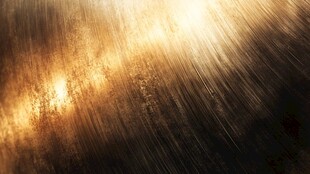 金色光线洒落的梦幻背景