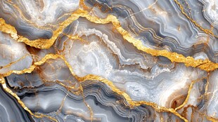 金纹大理石纹理艺术图案