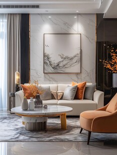 现代简约风客厅优雅一角