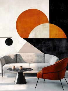 现代简约风客厅装饰一角