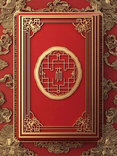 中式红金雕花精致礼盒