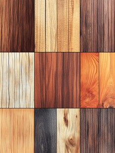 多样木材纹理拼接图案