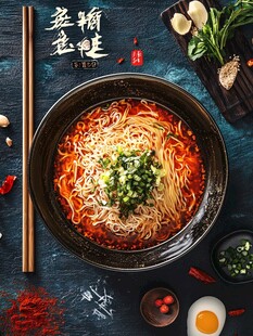 香辣诱人重庆风味小面
