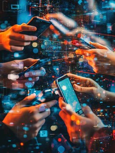 多人互动的数字科技场景