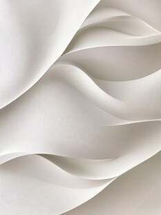 白色丝绸般的流动纹理