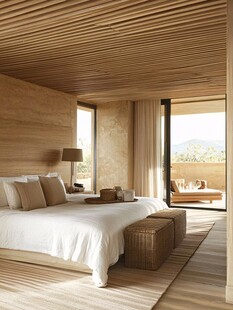 木质温馨卧室舒适空间