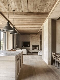 木质风开放式现代家居空间