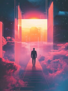 迈向奇幻曙光的孤独旅人