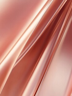 玫瑰金质感丝滑布料纹理