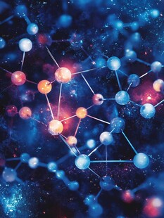 梦幻分子结构宇宙图景