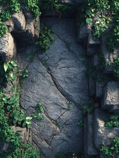 石径幽处绿意浓