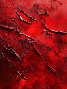 红色纹理质感艺术背景图