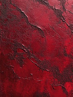 深红斑驳纹理墙面背景
