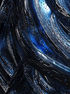 蓝色抽象纹理艺术图案