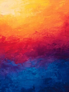 绚丽多彩的抽象油画纹理