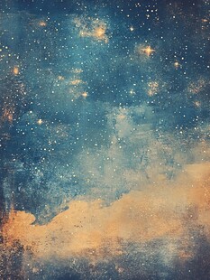 梦幻星空背景图