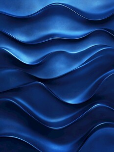 蓝色波浪纹理背景图案