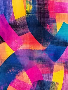 绚丽多彩抽象几何图案