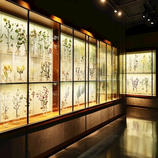植物标本展示馆内景
