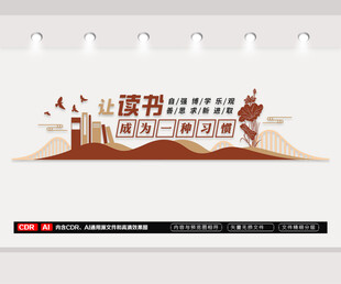 图书馆文化墙