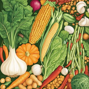 多彩新鲜蔬菜大集合