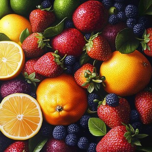 多彩新鲜水果大集合