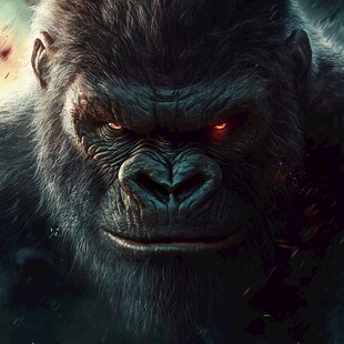 红眼巨猿 野性与力量的象征