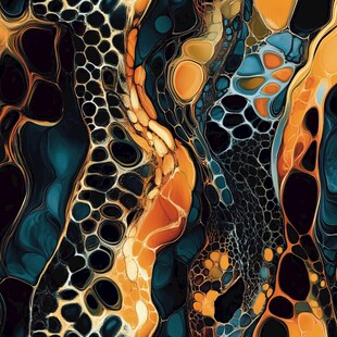 抽象流体纹理艺术图案