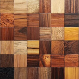 多样木材纹理拼接图案