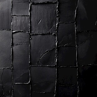 黑色块状纹理艺术背景