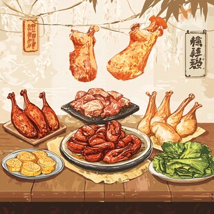 中式美味熟食佳肴大赏