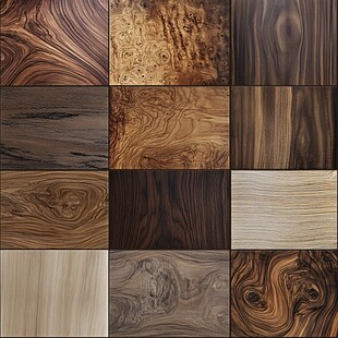 多样木纹材质纹理展示