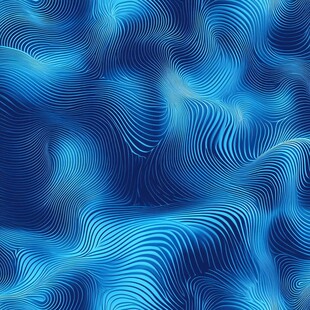 蓝色波纹抽象背景纹理