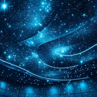 梦幻星空穹顶艺术场景