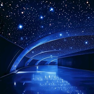 梦幻星空隧道 科技氛围感