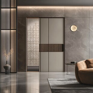 现代简约风格的精致家居一角