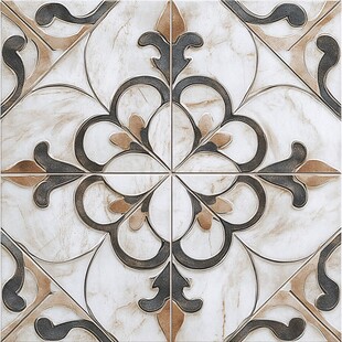 复古花纹瓷砖图案设计