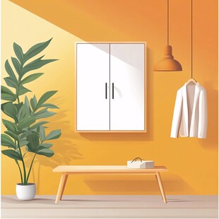 温馨简约室内一角