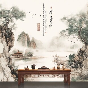 中式山水茶境 雅致之景