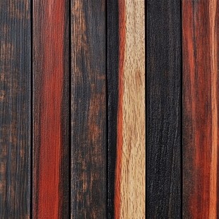 多彩木纹板材纹理展示