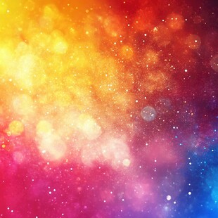 梦幻炫彩光斑背景图