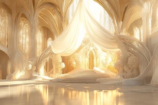 梦幻金色童话宫殿场景