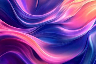 梦幻炫彩流体背景图案