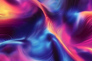 绚丽动感抽象流体背景图