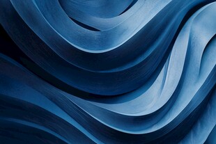 蓝色波浪纹理艺术背景